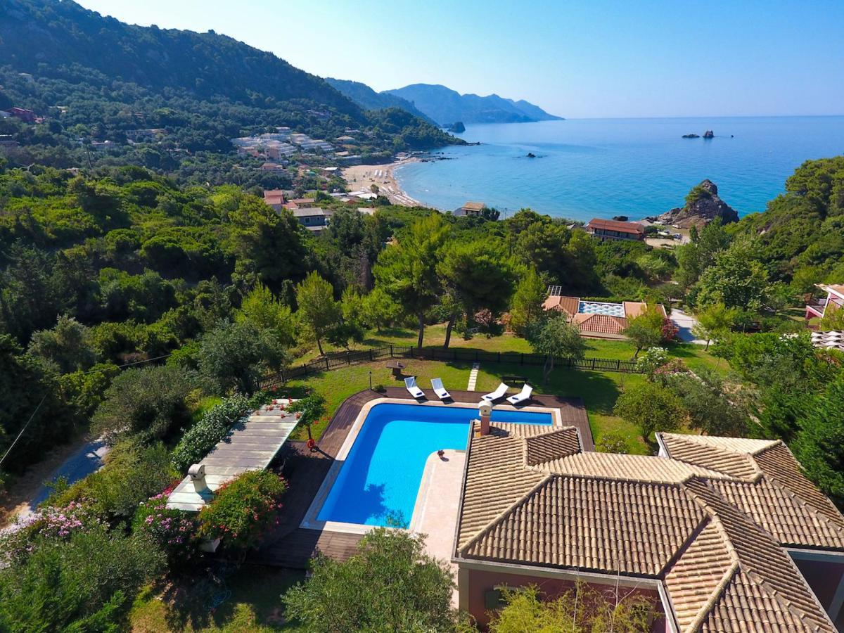 Corfu Resorts Villas Pelekas Luaran gambar